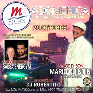 Stage di Son 20 Ottobre 2019 Mario Quintin